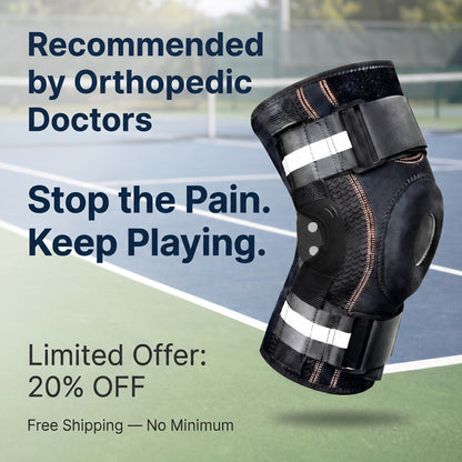 Noble Knee Brace® — Keep Your Knee Aligned. Keep Playing Pain-Free.
