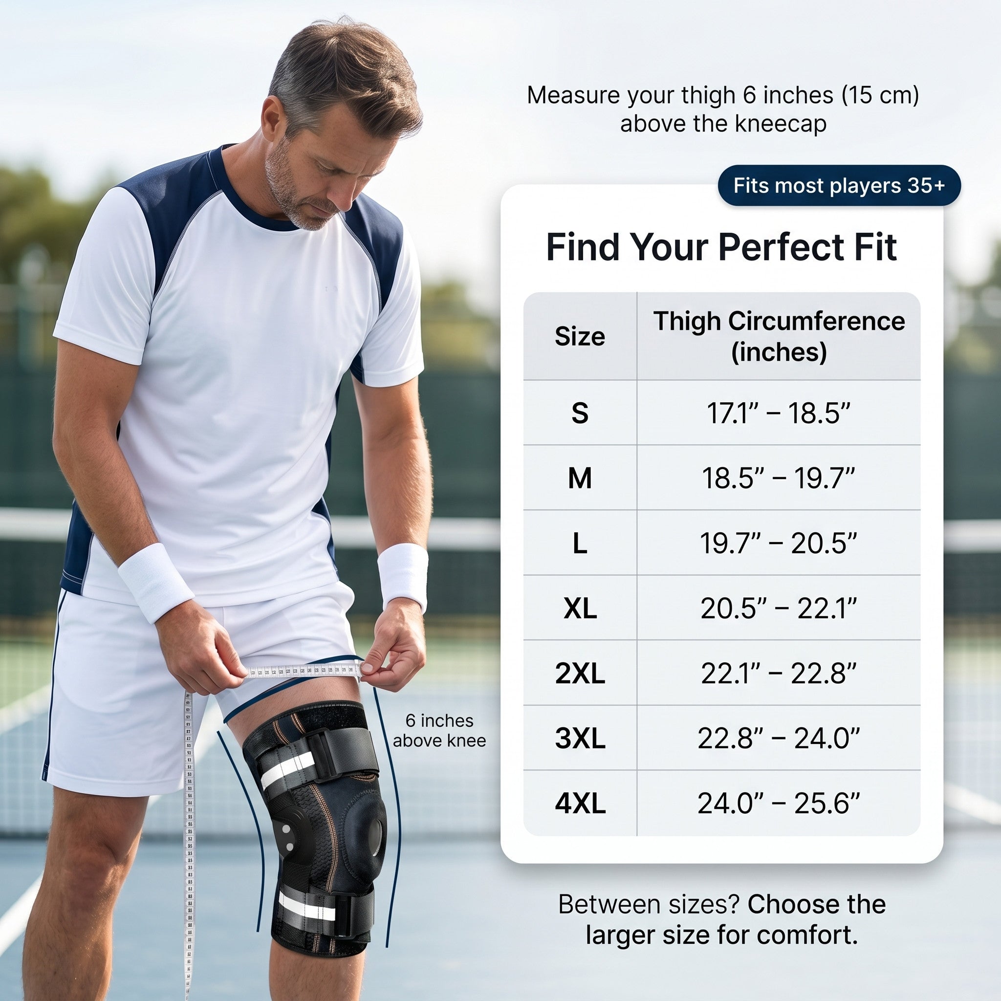 Noble Knee Brace® — Keep Your Knee Aligned. Keep Playing Pain-Free.