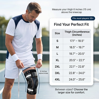 Noble Knee Brace® — Keep Your Knee Aligned. Keep Playing Pain-Free.