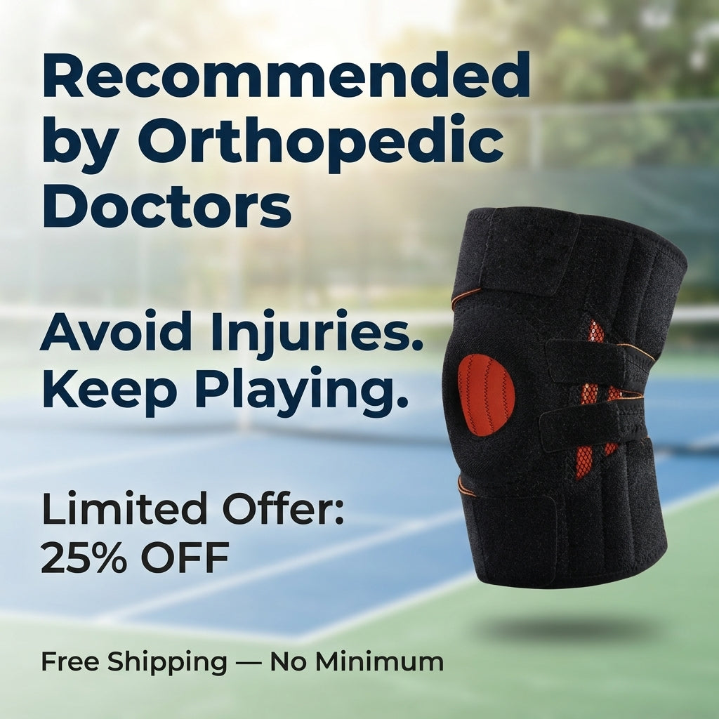 Noble Knee Support®  More Stability. Less Bulk. Keep Moving.